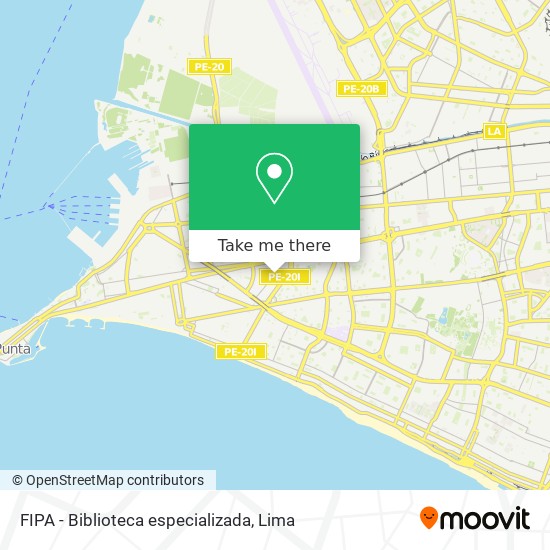 FIPA - Biblioteca especializada map