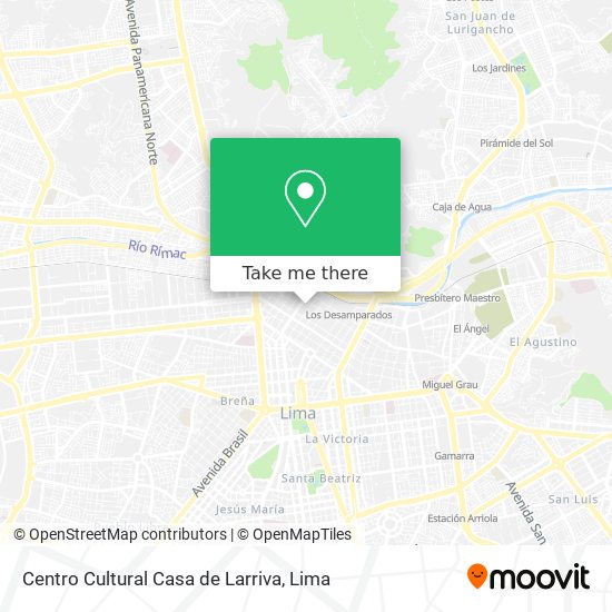 Centro Cultural Casa de Larriva map