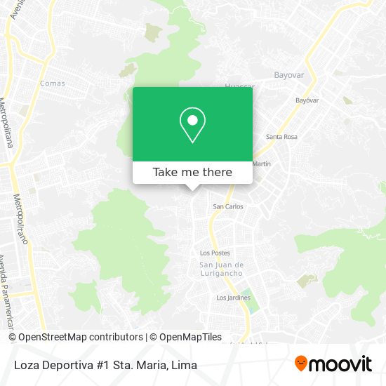 Loza Deportiva #1  Sta. Maria map