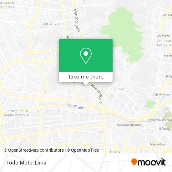 Mapa de Todo Moto