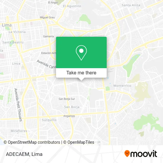 ADECAEM map