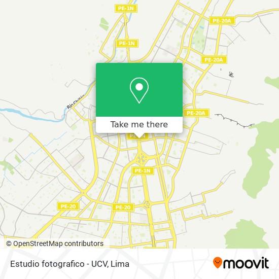 Estudio fotografico - UCV map