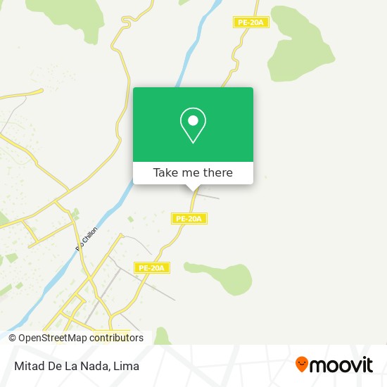 Mitad De La Nada map