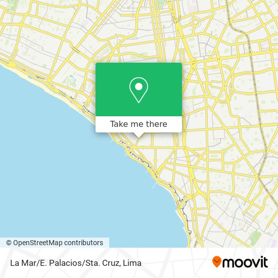 Mapa de La Mar/E. Palacios/Sta. Cruz