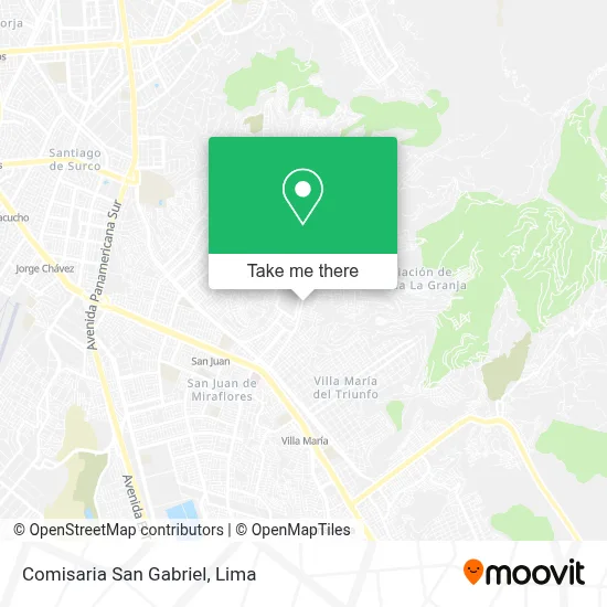 Comisaria San Gabriel map