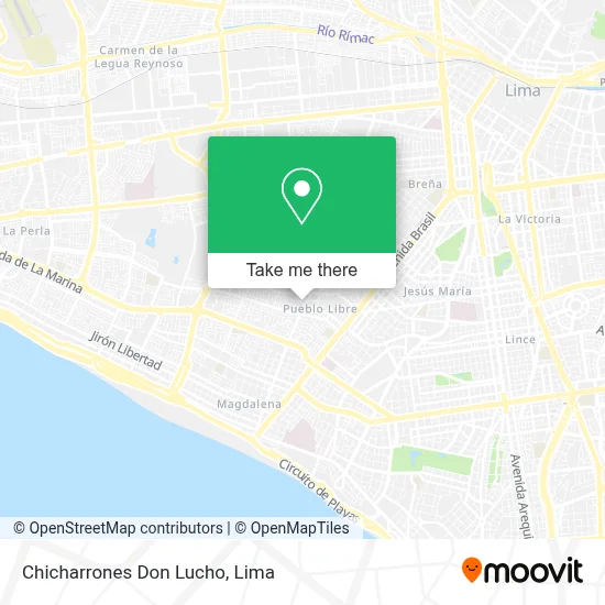 Chicharrones Don Lucho map