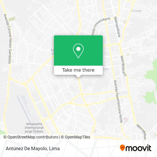 Antúnez De Mayolo map