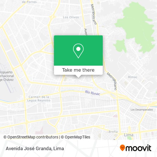 Avenida José Granda map