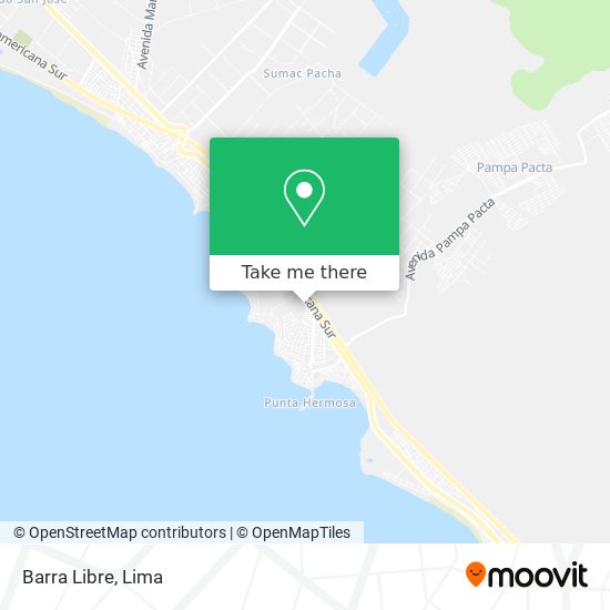 Barra Libre map