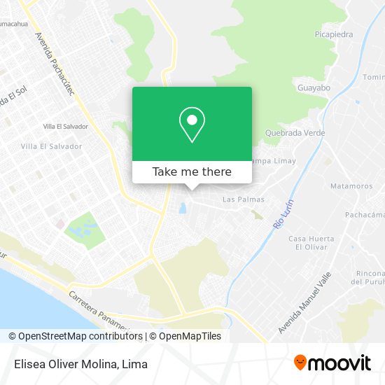 Elisea Oliver Molina map