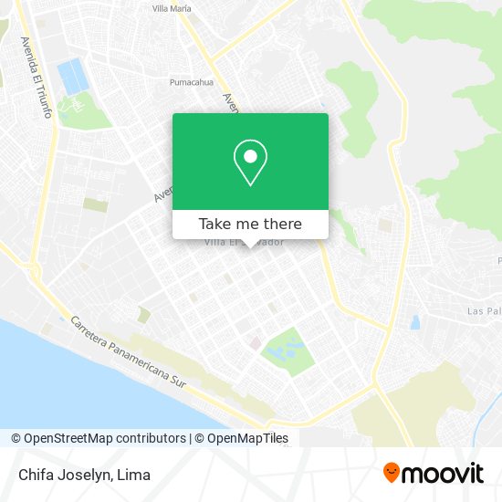 Mapa de Chifa Joselyn