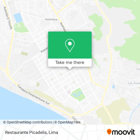 Restaurante Picadelis map
