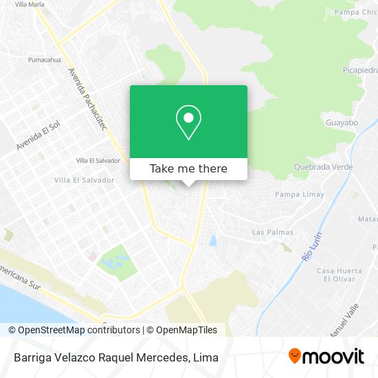 Barriga Velazco Raquel Mercedes map