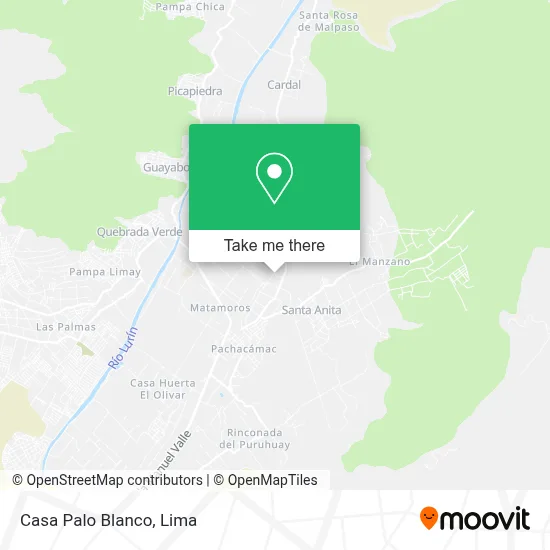 Casa Palo Blanco map