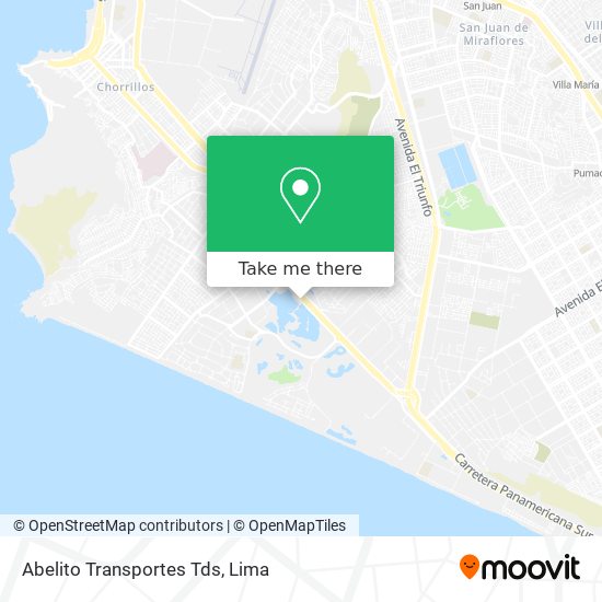 Abelito Transportes Tds map