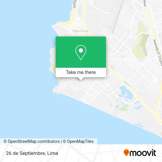 26 de Septiembre map