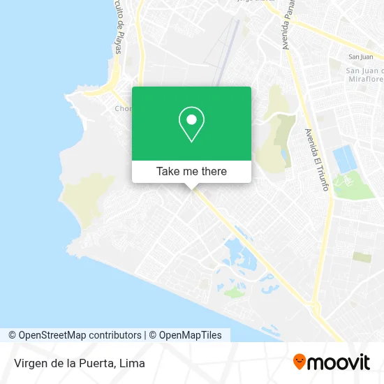 Virgen de la Puerta map