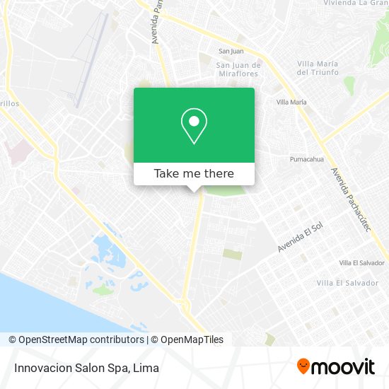 Innovacion Salon Spa map