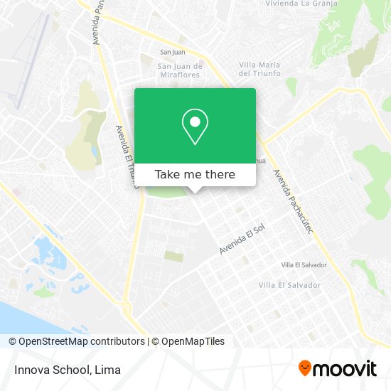 Innova School map