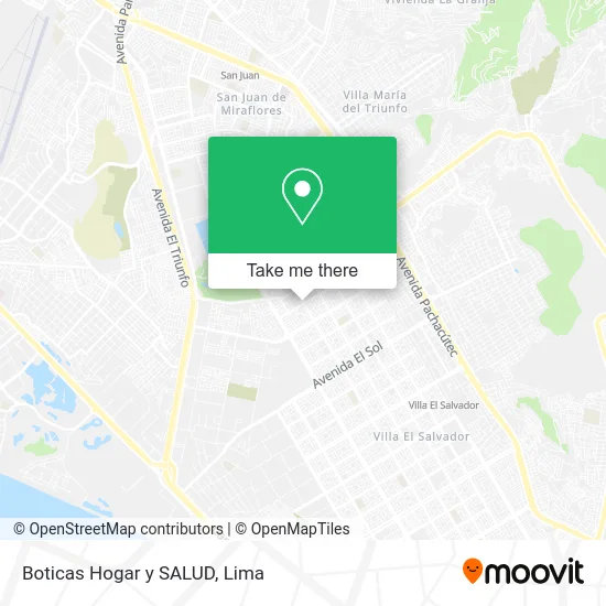 Boticas Hogar y SALUD map