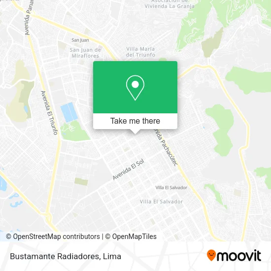 Bustamante Radiadores map