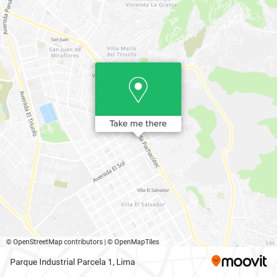 Parque Industrial Parcela 1 map