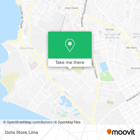 Dotis Store map