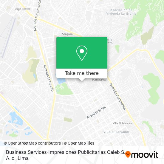 Business Services-Impresiones Publicitarias Caleb S. A. c. map