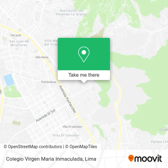 Colegio Virgen Maria Inmaculada map