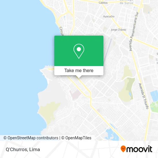 Q'Churros map