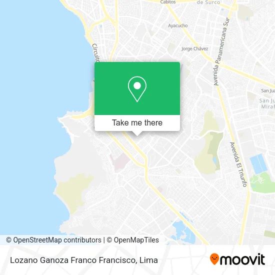 Mapa de Lozano Ganoza Franco Francisco