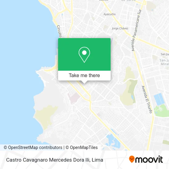 Mapa de Castro Cavagnaro Mercedes Dora Ili