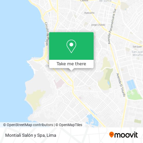 Montiali Salón y Spa map