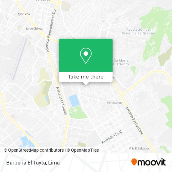 Barberia El Tayta map