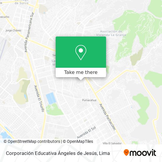 Corporación Educativa Ángeles de Jesús map