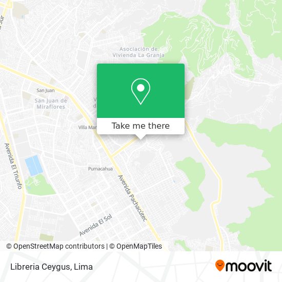 Libreria Ceygus map