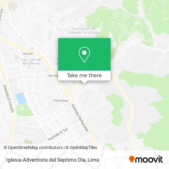 Iglesia Adventista del Septimo Dia map