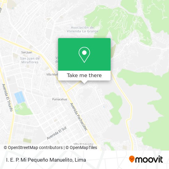 I. E. P. Mi Pequeño Manuelito map