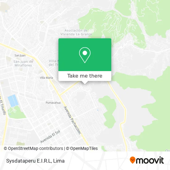 Sysdataperu E.I.R.L map