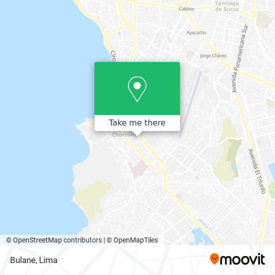 Bulane map