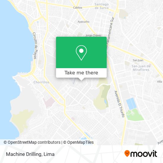 Mapa de Machine Drilling