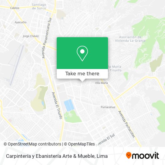 Carpintería y Ebanistería Arte & Mueble map