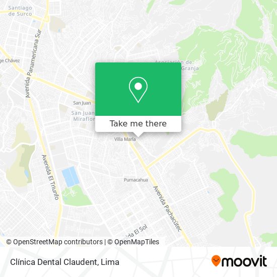Clínica Dental Claudent map