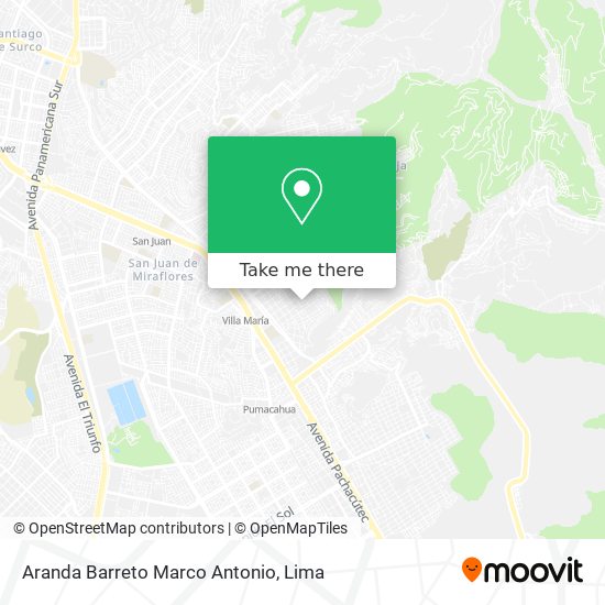 Aranda Barreto Marco Antonio map