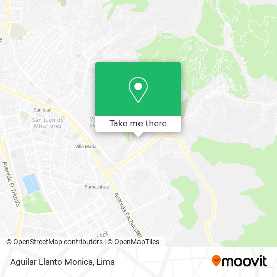 Aguilar Llanto Monica map