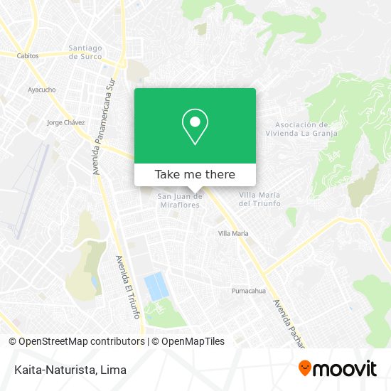 Mapa de Kaita-Naturista