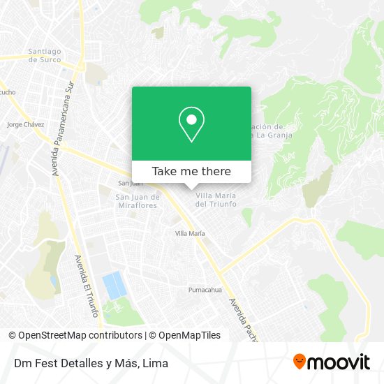 Mapa de Dm Fest Detalles y Más