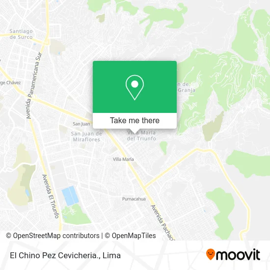 El Chino Pez Cevicheria. map