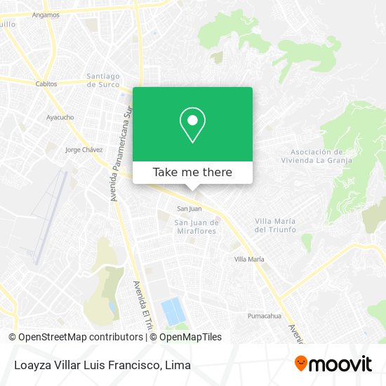 Loayza Villar Luis Francisco map