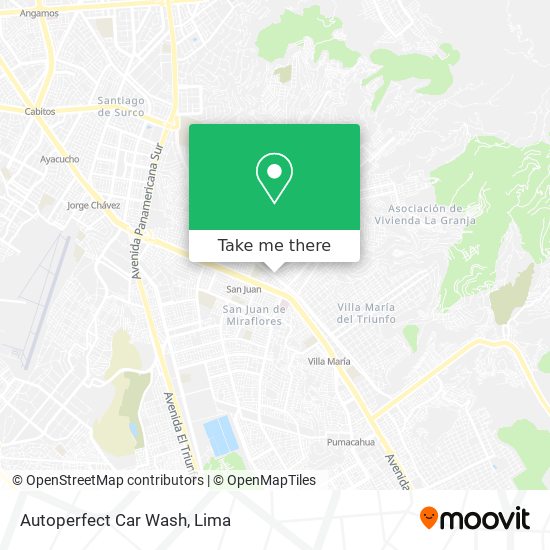 Mapa de Autoperfect Car Wash